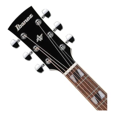 Used Ibanez AJ70M1E Acoustic-Electric Guitar - Wine Red High Gloss image 4