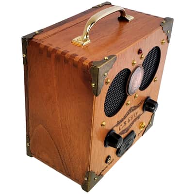The "Copper Cent" Cigar Box Amplifier - Vintage Coin, Classic Look, Awesome sound - With Dual Inputs image 2