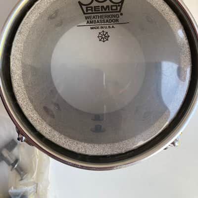 Immagine Vintage japan Maya Tama 1980s rare drum concert tom 6"x5.5" gold with Remo head Zola - 6