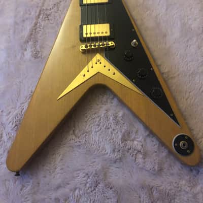 Gibson Flying V 80s reissue heritage - Natural image 3