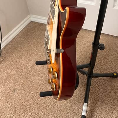 Gibson Custom Shop Historic Collection '60 Les Paul Standard Flametop Reissue 2005 - Iced tea burst image 10
