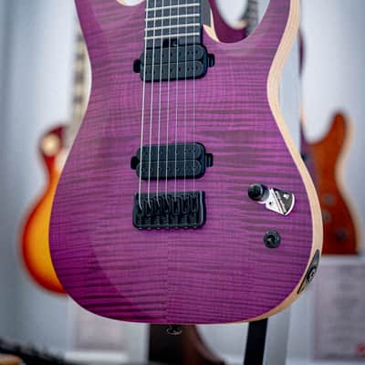 Schecter John Browne Signature Tao-7 2022 - Present - Satin Trans Purple image 6