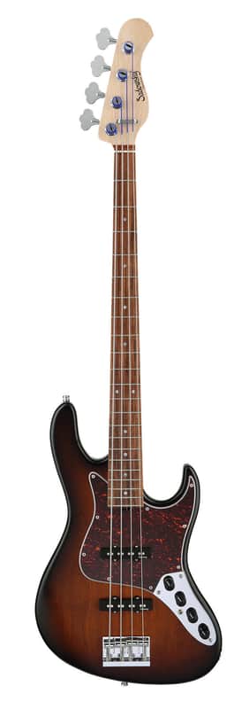 Sadowsky MetroLine 22-Fret Will Lee Bass, Red Alder Body, 4 String, Almond Sunburst Transparent Satin image 1