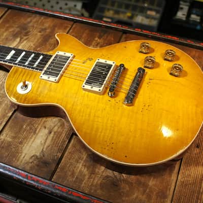 Gibson Custom Shop Paul Kossoff '59 Les Paul Standard (Murphy Aged) 2012 - Aged Green Lemon Burst image 7