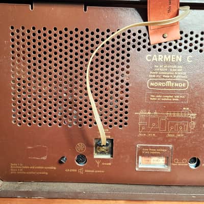 Nordmende Carmen C Tube Radio Vintage Rare Great Condition image 10