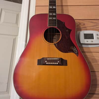 Ibanez E-684 Concord Hummingbird Acoustic Guitar 1976 w/hard case image 2