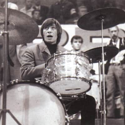 Ludwig, Charlie Watts Played, Super Classic 1968 - Sky Blue Pearl, 22,13,16 image 9