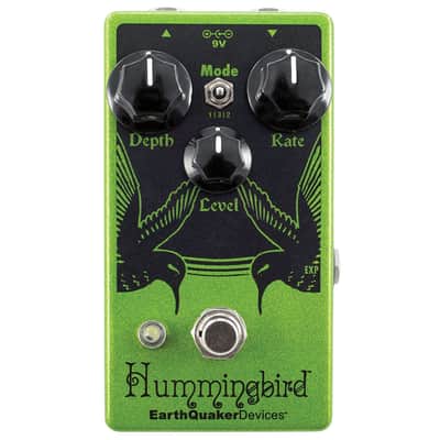 Earthquaker Devices Hummingbird Repeat Percussion Tremolo v4 Bundle w/ Truetone 1 Spot Space Saving 9v Adapter image 2