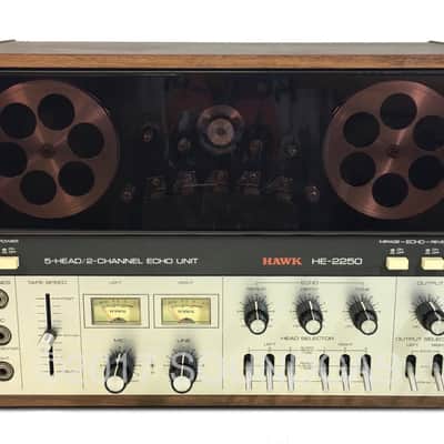 Hawk HE-2250 Superb Stereo Tape Delay - 5-Head/2-Channel Echo Unit