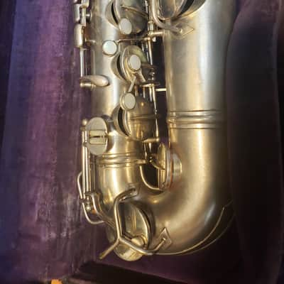 Wurlitzer C Melody Saxophone (Conn Stencil) silver image 3