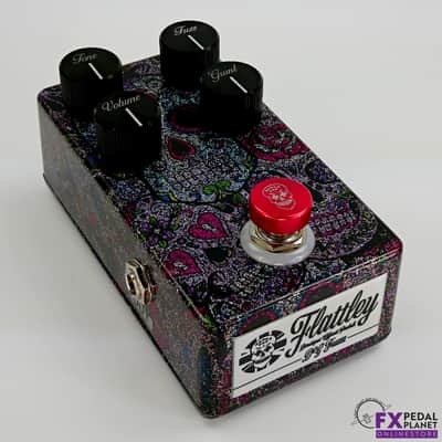Flattley Guitar Pedals DG Fuzz 2023 - Sugar Skulls image 4