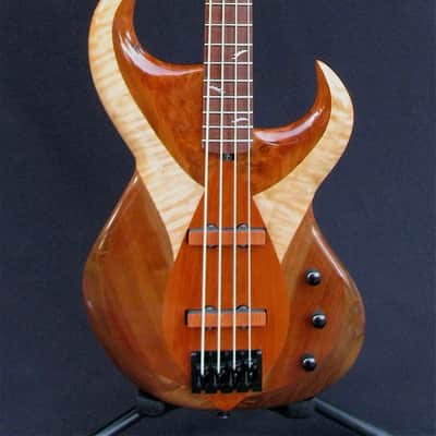 DJP Guitars- custom handmade Lotus bass w/ Bartolini 9J1 String through 2012 Free Shipping image 2