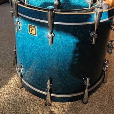 SONOR DeLite 4-piece Drum Kit Birdseye Azure Maple image 4