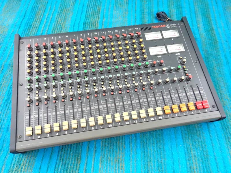 Tascam M-216 16 Channel Mixer - Serviced - 80's Analog - K058 image 1