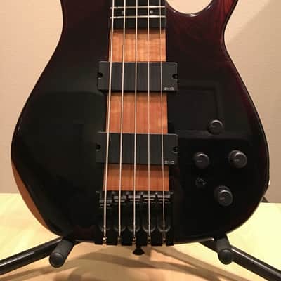 Modulus Graphite TBX-5 5-String Neck-Thru Bass Guitar image 1