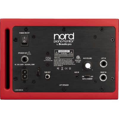 Nord NP-MONITORV2 Enceintes pour clavier 2x80W (Paire) image 4