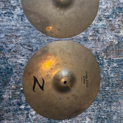 Zildjian 14” Z Custom HiHats - Brilliant image 1