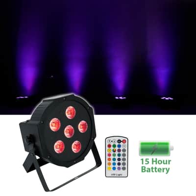 Mackie ThumpSub GO Dual 8" 400w Battery-Powered Portable Subwoofer+4 Wash Lights image 12