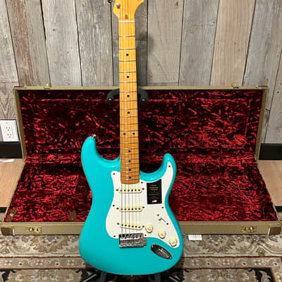 Fender American Vintage II 1957 Stratocaster Electric Guitar - Seafoam Green, In Stock Support Indie Brick & Mortar Music Shops image 17