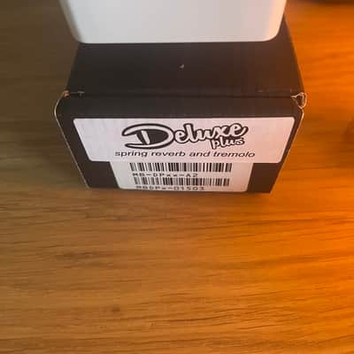 Rare! White Mr. Black DeluxePlus Tremolo / Reverb 2010s - Teal image 3