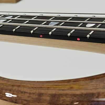 2021 Alembic Mark King Signature Standard Walnut 4 String Bass Guitar image 21