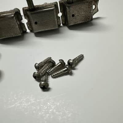 Fender Stratocaster Single Line Kluson Tuner Set 1957-64 Pre-CBS 1957 1958 1959 image 5