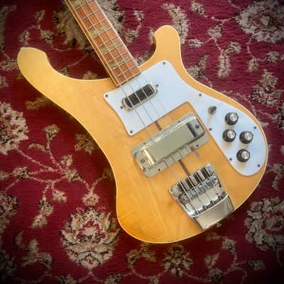 1979 RICKENBACKER 4001 BASS IN MAPLEGLO FINISH WITH ORIGINAL CASE image 4