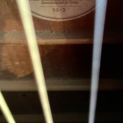 Fender DG-3 Dreadnought Acoustic Guitar image 3