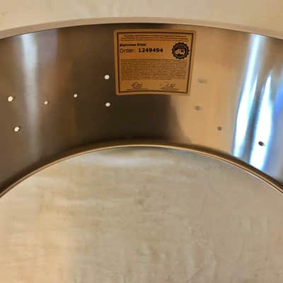 DW Collector’s Series 14x6.5 Stainless Steel Snare Drum Shell and Grommet ONLY, Workshop image 8
