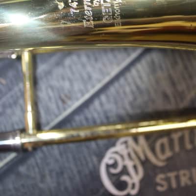 Getzen Eterna II 747 brass tenor trombone image 2