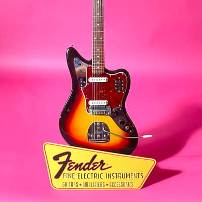 Fender Jaguar 1965 Super Clean- 3-Color Sunburst 100% Original image 2
