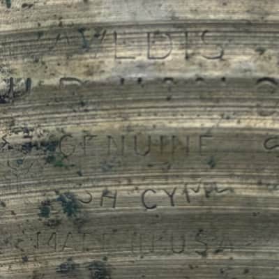 Zildjian 18" A. 70's Thin Stamp Crash Cymbal - 1449g image 7