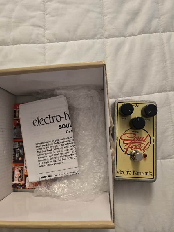 Electro-Harmonix Soul Food Transparent Overdrive