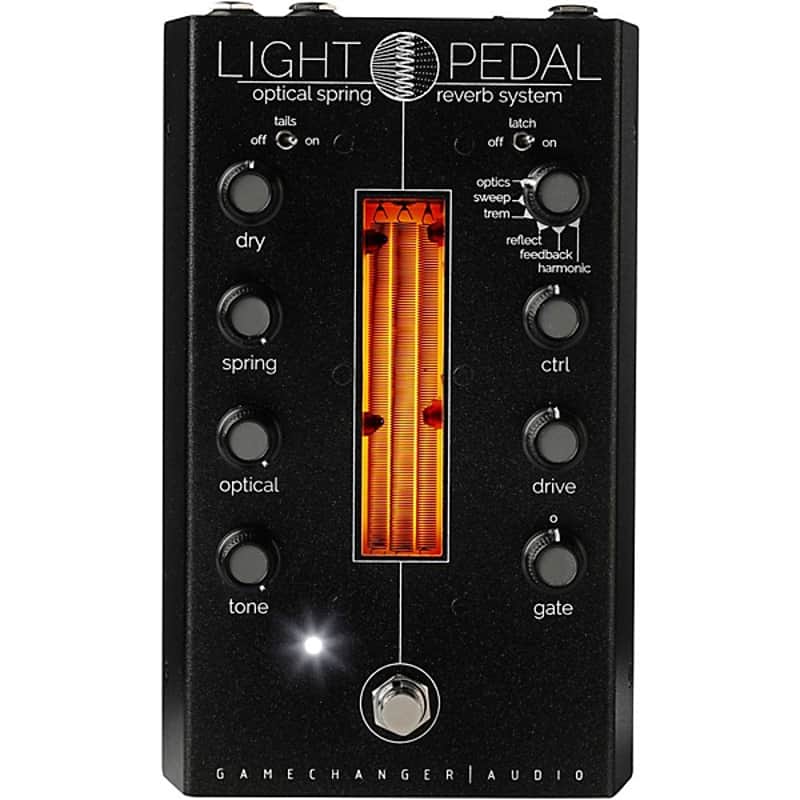 Gamechanger Audio Light Pedal Optical Spring Reverb | Reverb