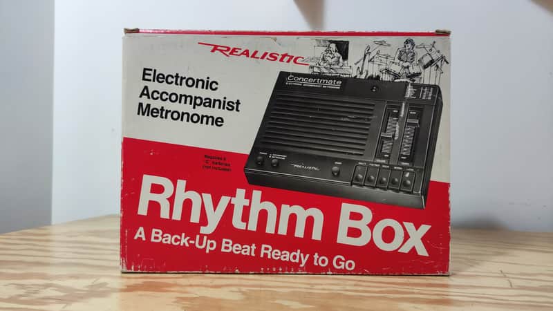 Realistic Concertmate Electronic Accompanist Metronome Rhythm Box image 1