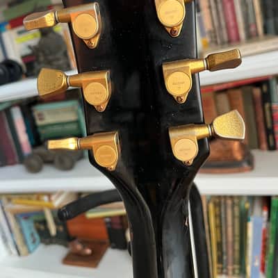 Burny Japanese RLC-60 1980s Custom Black Beauty image 4