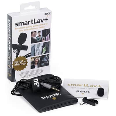 RODE SmartLav+ Kondensator Lavalier Ansteckmikrofon für Smarthphone und Tablet image 2