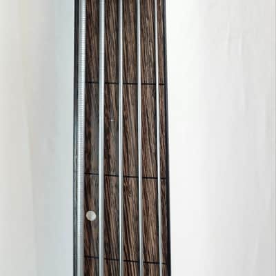 Ibanez SRH505F SR Workshop 5 String Fretless Semi Hollowbody Bass, Natural Browned Burst Flat image 10