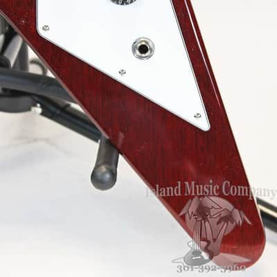 Gibson Flying V 4 String Bass Guitar Cherry Finish with Hardshell Case image 14