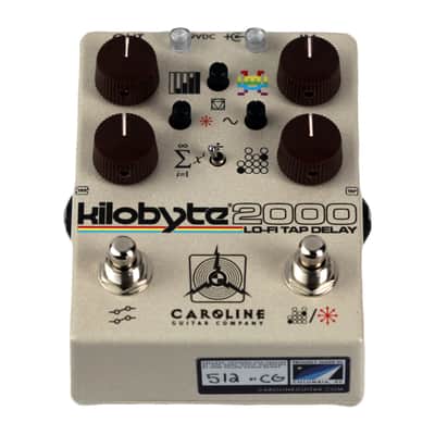 Caroline Guitar Company Kilobyte 2000 Delay Pedal [DEMO] image 4
