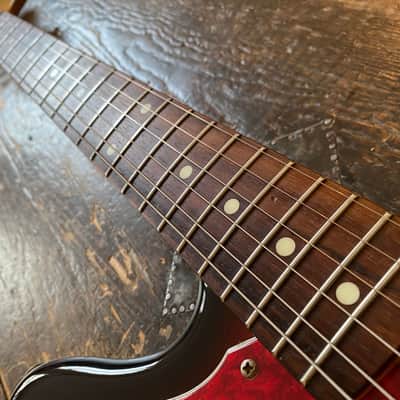 Fender Japan Jazzmaster 1966 Reissue CIJ O-Serial 1997 Three Tone Sunburst image 5