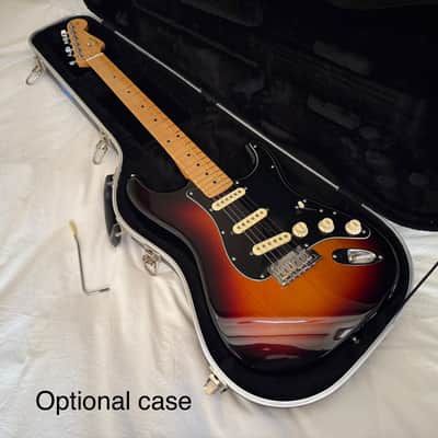 2015 Fender American Standard Stratocaster 3-Color Sunburst - Free Pro Setup image 25
