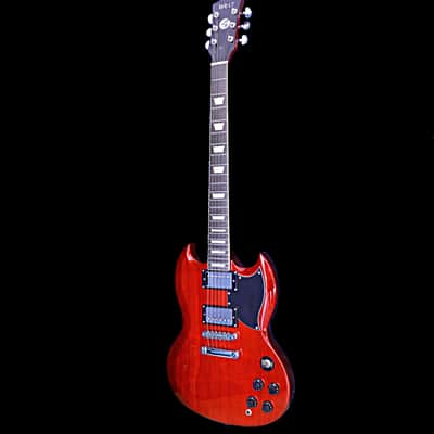 Wolf Guitars Australia Angus - Red Gloss image 1