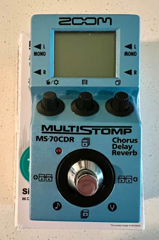 Zoom MS-70CDR MultiStomp