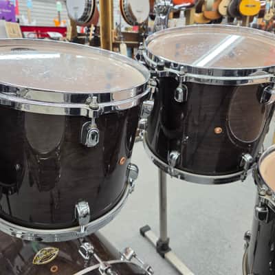 Tama StarClassic Maple 7pc with Rack 10/12/13/14/16/20/14s - Trans Black image 10