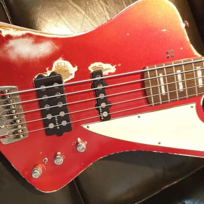 Sandberg California 'SANDBIRD' Aged Hardcore Candy Apple Red image 4