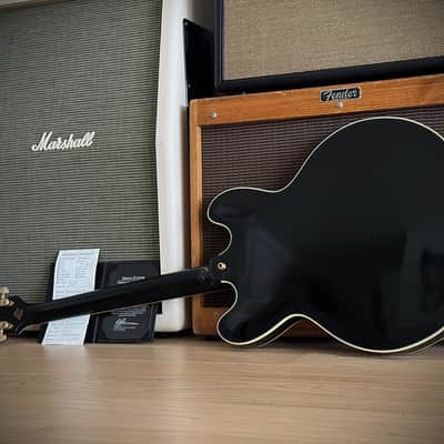 Gibson Custom Shop ES-355 Reissue "Black Beauty" Keith Richards Look, Ebenholz, Bigsby, Classic 57 PU´s ​ 2011 - Ebony image 20