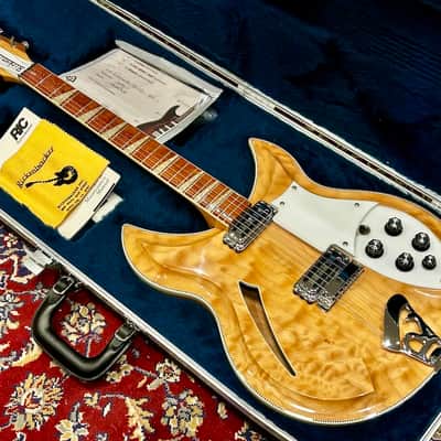 Rickenbacker  381V69 1998 - Mapleglo + Case image 12