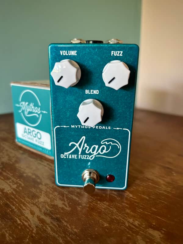 Mythos Pedals Argo Octave Fuzz 2019 - Teal image 1