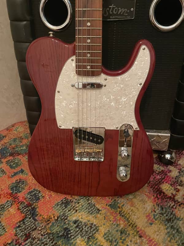 Xaviere PRO 820 "Tele-Style" Electric Giutar - Honey Ash image 1
